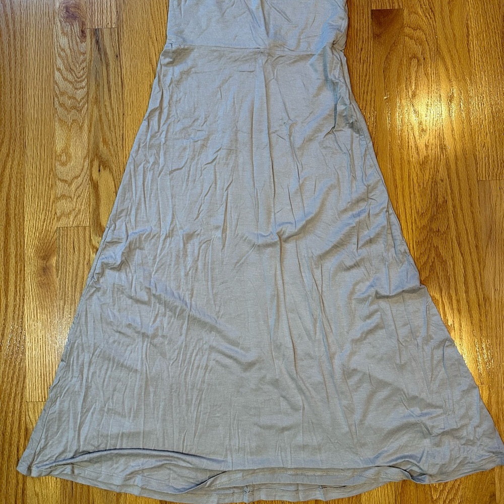Tan maxi skirt